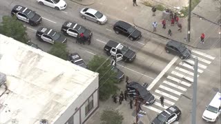 Houston Police Chase Leads to Foot Bail and a Scuffle Ensues