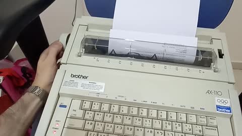 Brother AX-110 Electric #Typewriter