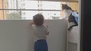 Cat Protect Baby | Clever Cat