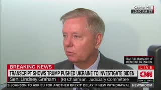 Sen. Graham slams impeachment of Trump over a phone call
