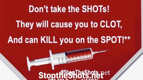 GENOCIDE OCCURING, STOP THE SHOTS!!!