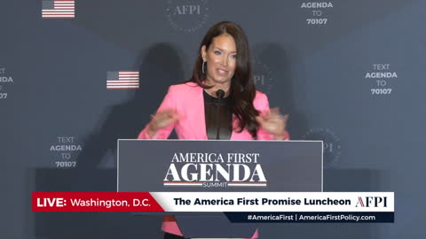 Brooke Rollins At The America First Promise Luncheon