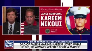 Tucker Carlson Interviews Fallen Marine Kareem Nikoui's Father.