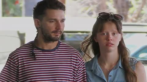 Shia LaBeouf expecting 1st child with Mia Goth.