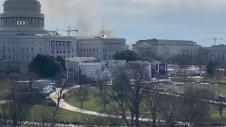 BREAKING: US CAPITOL SMOKE SEEN - No entrance or exit allowed