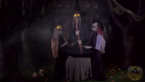 Stitch Witch Sisters Animatronic