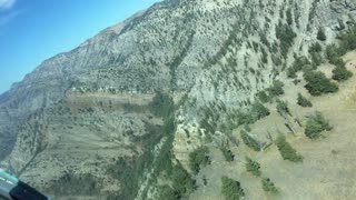 Glider 3 Spiral flying in Logan Canyon