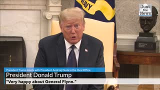 President Trump: I'm very happy about General Flynn