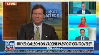 Tucker Carlson on Fox & Friends