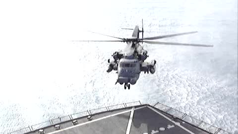 USAF MH-53 PAVE LOW Shipboard Operations