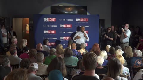 Presidential candidate Tim Scott vows to close the Southern Boarder if he wins