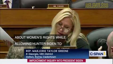 MTG Panics Dems with Evidence Hunter is Guilty of 'Human Trafficking'