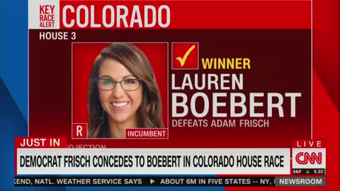 CNN Reluctantly Reports Adam Frisch Concedes to Lauren Boebert