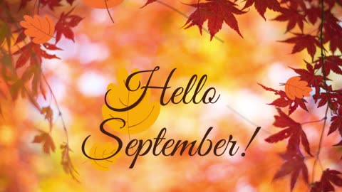 Hello September 🌾🎒🍂