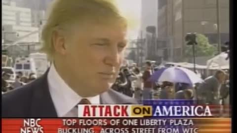 9/13/2001 Donald Trump Interview 2 days after 9/11 at Ground Zero