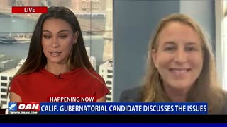 Calif. gubernatorial candidate Jenny Rae Le Roux discusses the issues