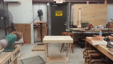 Craftsman Made A Table That Folds In One Second And We Want It