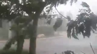 Tropical cyclone Veronica footage captured in Australia