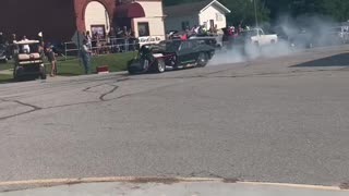 Burn out competition I don’t know where after car show part 5