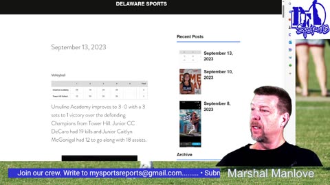 My Sports Reports - Delaware Edition - September 13, 2023