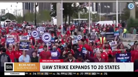 BREAKING! UAW strike expands to 20 states, including California