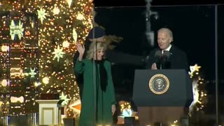 Joe Biden Carries Mic Off Stage In Perplexing Stunt