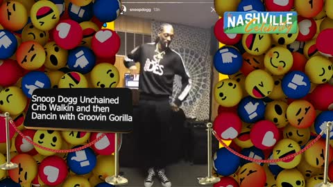 Snoop Dogg Teaches Grooving Gorrilla How To Crip Walk