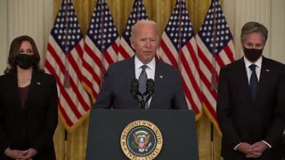 Biden Walks Away From Reporter Who Asks "Why Continue To Trust Taliban"