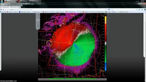 HAARP Ring' Produces Possible Tornado REAL TIME Via Pulsation