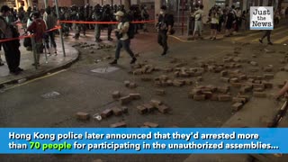 Hong Kong arrests first person under newly imposed national security law