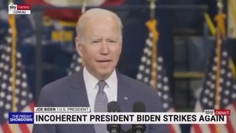 Incoherent Biden Strikes Again