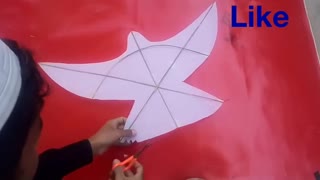 How to Make PIGEON Kite | Simple Flying Test Kite