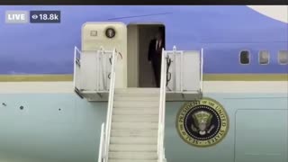 POTUS: Wheels down 🛬 Nothing Can Stop What is Coming
