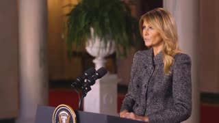 First Lady Melania Trump Releases Farewell Message