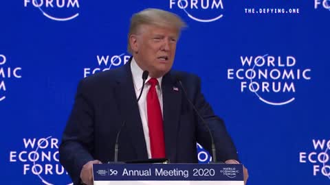Trump at WEF 50th Great Reset Meeting Dropping Truth Bombs
