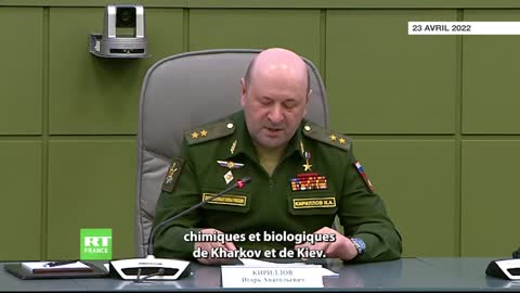 Igor Kirillov accuse les Etats-Unis et l’OTAN