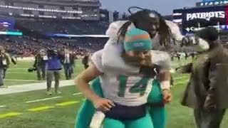 Heading back to Miami with the W!! FinsUp