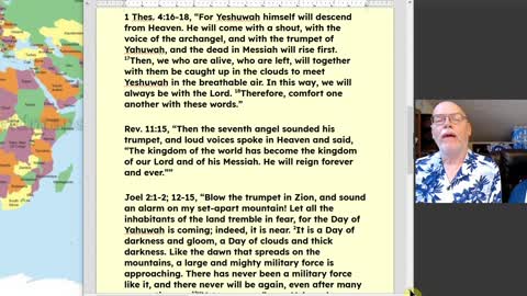 MESSIANIC UPDATE--MONTE JUDAH! ISRAEL! STORM 54 FT!! CALIF QUAKE! KERRY ANN! TRUMPETS IN BIBLE!