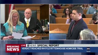 Kyle Rittenhouse found not guilty on all charges