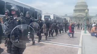 Riot Police Have Been Spotted Moving Towards The Supreme Court