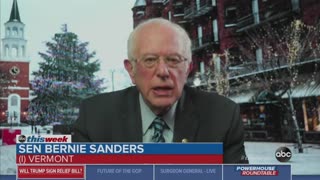 Bernie Sanders Dodges Stimulus Question