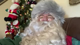 Santa Claus and Mister Bingle Christmas Message for Miss Amelia Bongino