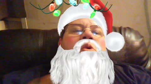 Me as Santa Claus.
