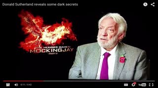 Donald Sutherland talks about the Hunger Games