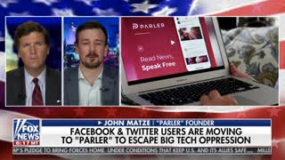 Stop Big Tech censorship: Parler CEO joins Tucker Carlson to talk free speech platforms