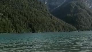 Beautiful lake in Italy