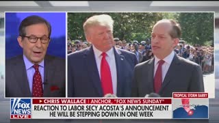Chris Wallace questions Acosta resignation