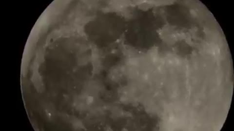Using Mobile Camera For Moon Video | Moon Video From Earth