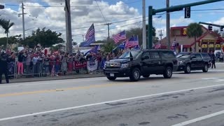 Trump's Warm Welcome in Florida