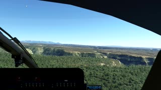 Microsoft Flight Simulator 2020 Screen Capture Mesa Verde Colorado